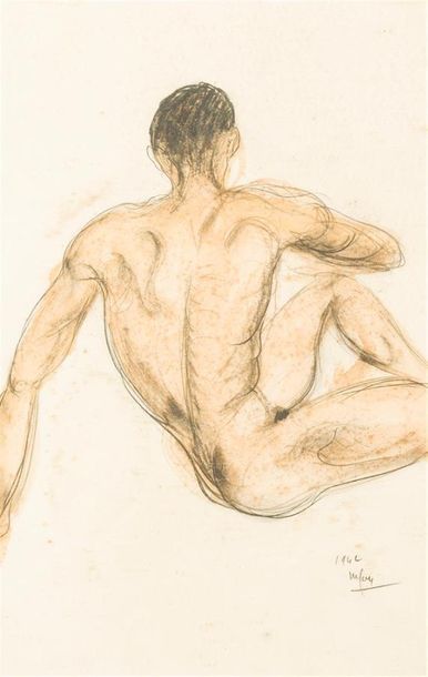 Jean-Maurice GAY (1899-1961)
« Académie d'homme...
