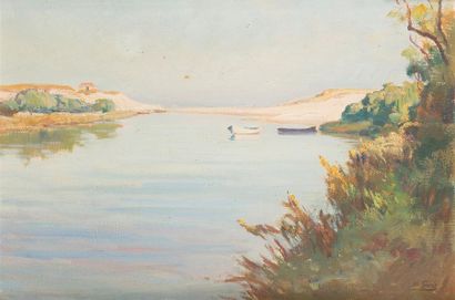 Marius GUEIT (1877-1956)
« Un courant dans...