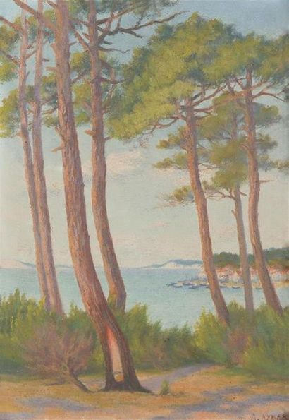 Albert AYMAR
« La Pointe de l'Herbe, 1933...