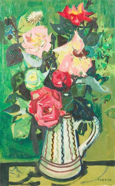 Pierre THÉRON (1918-2000)
« Bouquet »
Huile...