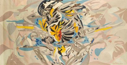 Jac BELAUBRE (1906-1993)
« Femme aux oiseaux...