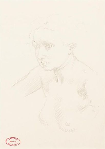 Raphaël DELORME (1885-1962)
Etudes de modèles,...