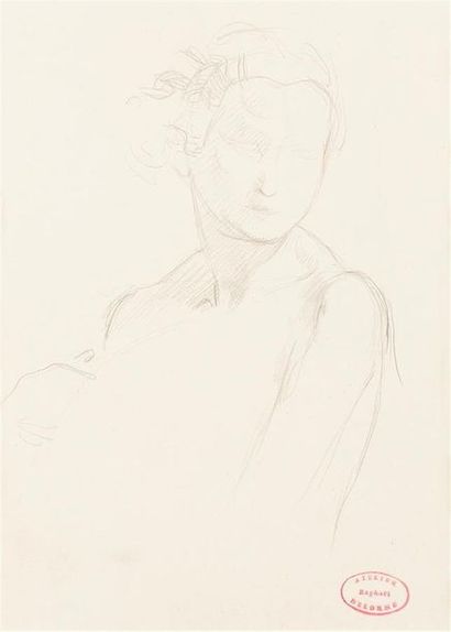 Raphaël DELORME (1885-1962)
Etudes de modèles,...