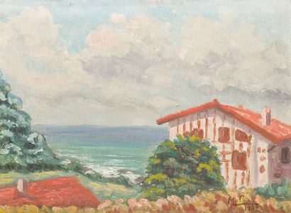 Jean-Maurice GAY (1899-1961)
« Maison basque...