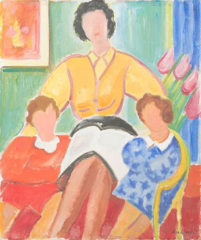 Maurice PARGADE (1905-1982)
« Mère et enfant...