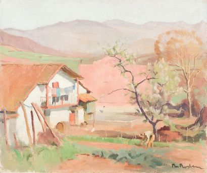 Pierre-René RODES (1896-1971)
« Le fronton...