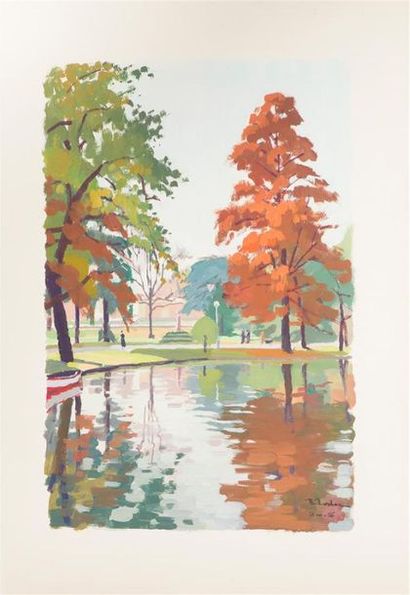 Pierre-René RODES (1896-1971)
« Jardin public...