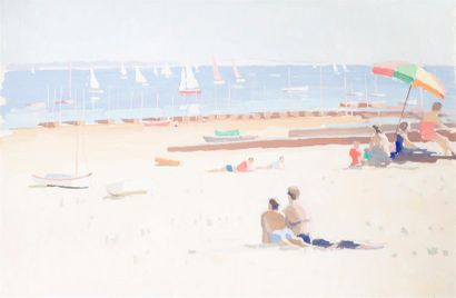 Pierre-René RODES (1896-1971)
« La plage,...