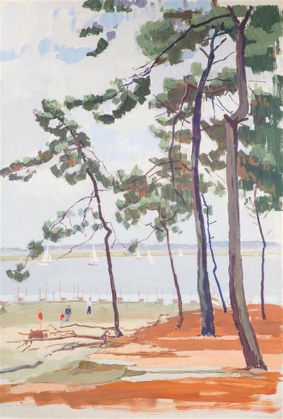 Pierre-René RODES (1896-1971)
« Voiliers...