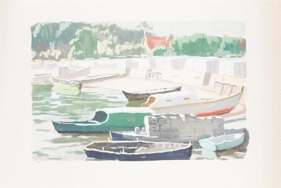 Pierre-René RODES (1896-1971)
« Pinasses...