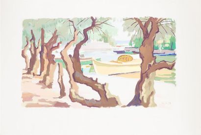 Pierre-René RODES (1896-1971)
« Barques au...