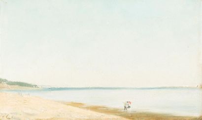 Wiliam LAPARRA (1873-1920)
« Sur la plage...