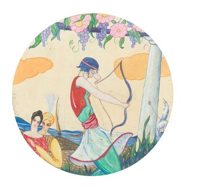 Pierre BILLARD (1900-1971)
« L'archer, 1925...