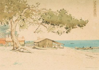Jean-Paul Alaux (1876-1955)
« Visions japonaises...