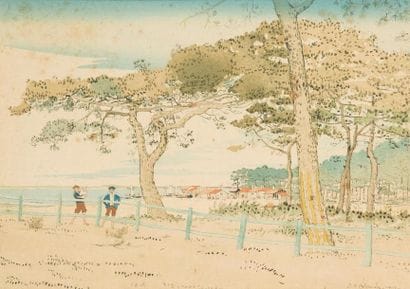 Jean-Paul Alaux (1876-1955)
« Visions japonaises...