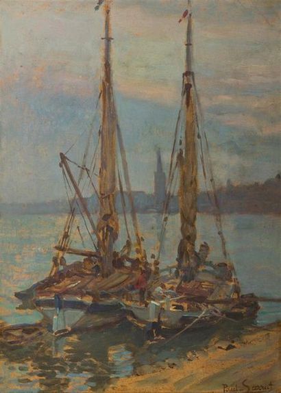 Paul SARRUT (1882-1969)
« Port de Bordeaux...