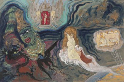 Henry Baronnet Frugès (1879-1974)
« Le Dieu...