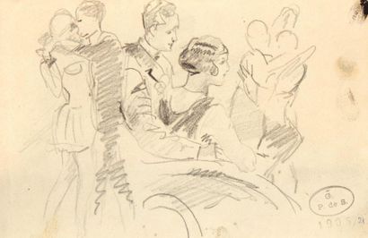 Georges de Sonneville (1889-1978)
Ensemble...