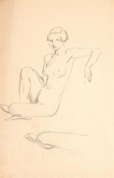 Raphaël DELORME (1885-1962)
Cinq études pour...