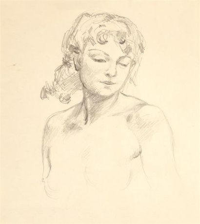 Raphaël DELORME (1885-1962)
Cinq études pour...
