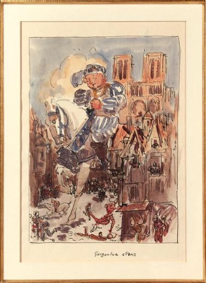 Raphaël DELORME (1885-1962)
« Gargantua »
Suite...