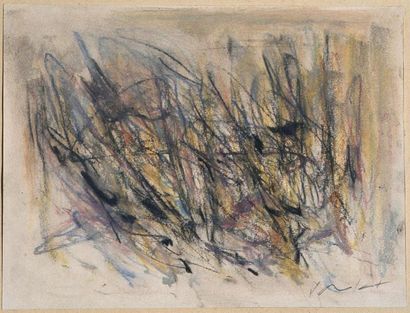 Guy SOULAT (1925-1991)
« Marais à Lacanau,»...