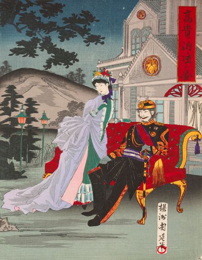 Toyohara Chikanobu (1838-1912)

Trois triptyques...