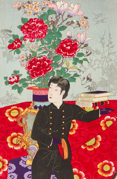 Toyohara Chikanobu (1838-1912)

Trois triptyques...