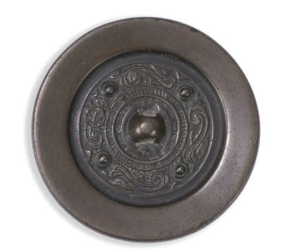 PETIT MIROIR EN BRONZE 

Chine, Han Occidentaux...