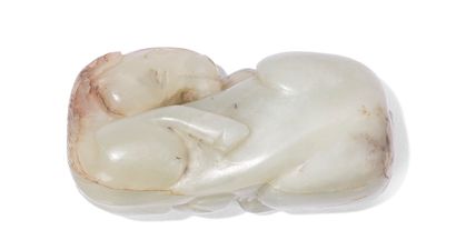 Petit groupe jade sculpté 

Chine

Représentant...