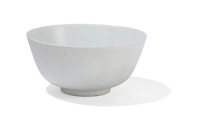 Bol en porcelaine blanc de chine

Chine,...