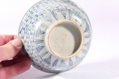 Bol en porcelaine bleu blanc

Chine, dynastie...