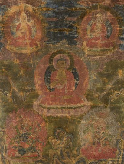 THANGKA DE BOUDDHA

Tibet, XIXème siècle

Le...
