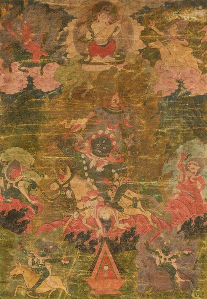 THANGKA DE PALDEN LHAMO

Tibet, début du...