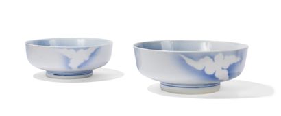 Deux bols en porcelaine Arita

Japon, XXème...