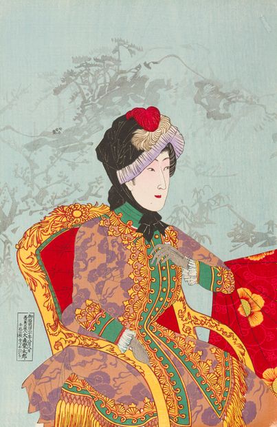 Toyohara Chikanobu (1838-1912)

Trois triptyques...