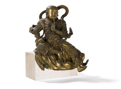
Statuette de Zhenwu en bronze




Chine,...