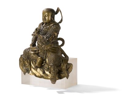 
Statuette de Zhenwu en bronze




Chine,...