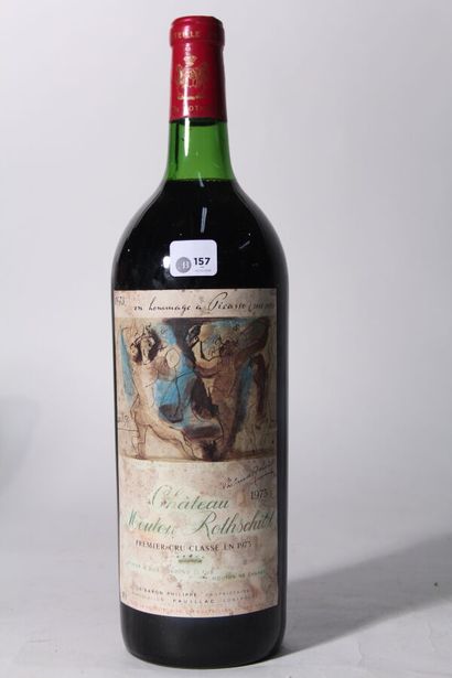 1973 - Château Mouton Rothschild
Pauillac...