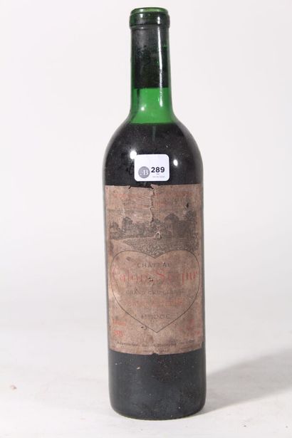 1973 - Château Calon Ségur
Saint Estèphe...