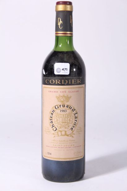 1983 - Château Gruaud Larose
Saint Julien...