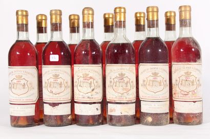 1961 - Château Doisy Vedrines
White Sauternes...
