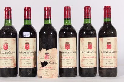 1976 - Château De Valois
Red Pomerol - 6...