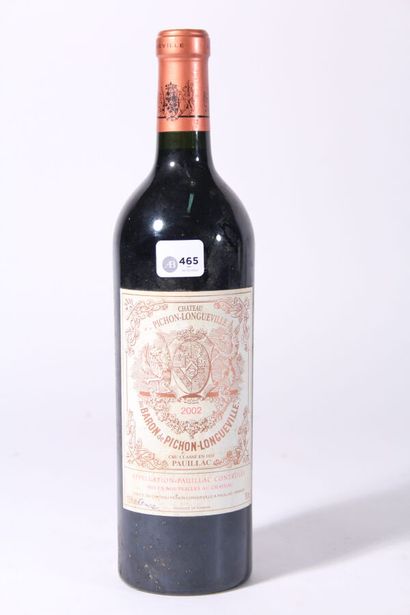 2002 - Château Pichon Longueville
Pauillac...