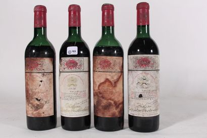 1956 - Château Mouton Rothschild
Pauillac...