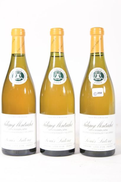 2003 - Louis Latour Les Champgains
Puligny...