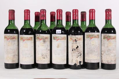 1960 - Château Mouton Rothschild
Pauillac...