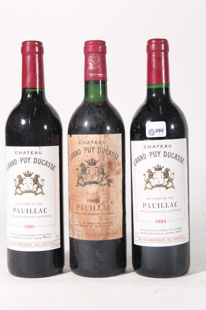 1994 - Château Grand Puy Ducasse
Pauillac...