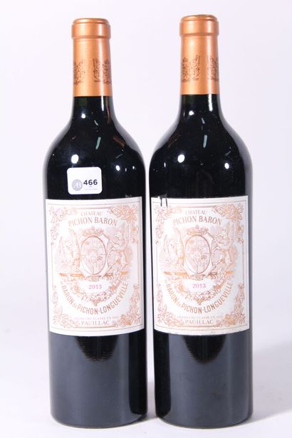 2013 - Château Pichon Longueville
Pauillac...