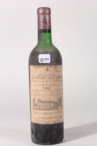 1967 - Château La Mission Haut Brion 
Graves...